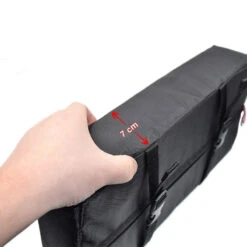 Coussin Noir Hooodie Big Pour Porte Bagage De Vélo -Mon Univers Velo Magasin coussin noir hooodie big pour porte bagage de velo 4