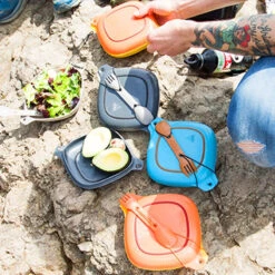 Couvert Et Vaisselle Pour Bivouac Classique Bleu UCO -Mon Univers Velo Magasin couvert et vaisselle pour bivouac classique bleu uco 3