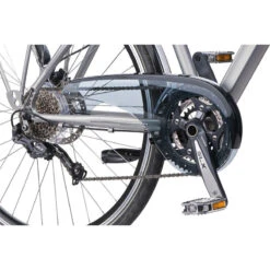 AXA Couvre Chaîne Vélo Scope II 48 Dents Fumé/noir -Mon Univers Velo Magasin couvre chaine velo scope ii 48 dents fume noir 2