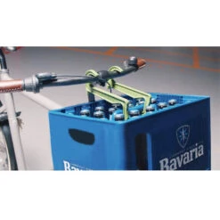 Crochet Amovible De Maintien Pour Caisse Sur Cintre De Vélo -Mon Univers Velo Magasin crochet amovible de maintien pour caisse sur cintre de velo 1 2