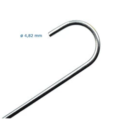 Crochet De Suspension Pour Vélo - 20 Cm -Mon Univers Velo Magasin crochet de suspension pour velo 20 cm 2