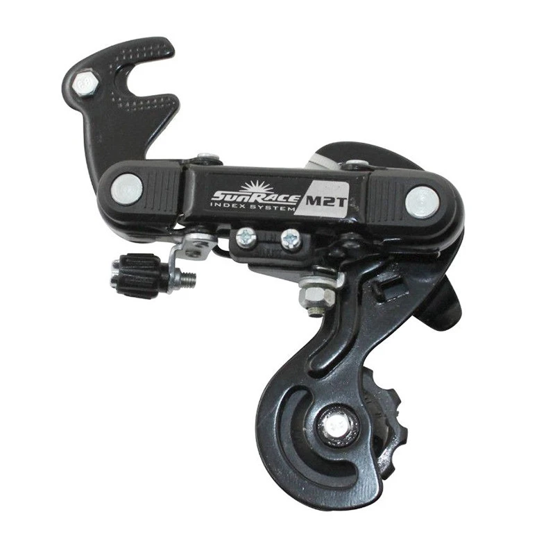 SUNRACE Dérailleur Vélo Arrière Chape Courte 6-7 Vitesses Avec Patte 1 SUNRACE Dérailleur Vélo Arrière Chape Courte 6-7 Vitesses Avec Patte