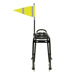 M-Wave Drapeau De Signalisation Orientable Avec Led Sur Porte Bagages -Mon Univers Velo Magasin drapeau de signalisation orientable avec led sur porte bagages 2