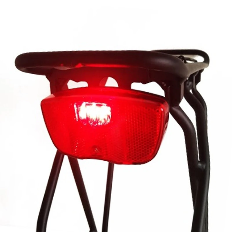 Eclairage Arrière 3 LED Sur Porte-bagage De Vélo 2 Eclairage Arrière 3 LED Sur Porte-bagage De Vélo – Image 2