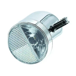 Eclairage Avant Rétro Chromé Sur Fourche De Vélo Néro 7 Eclairage Avant Rétro Chromé Sur Fourche De Vélo Néro -Mon Univers Velo Magasin eclairage avant retro chrome sur fourche de velo nero 2