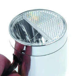 Eclairage Avant Rétro Chromé Sur Fourche De Vélo Néro 9 Eclairage Avant Rétro Chromé Sur Fourche De Vélo Néro -Mon Univers Velo Magasin eclairage avant retro chrome sur fourche de velo nero 4