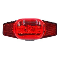 Eclairage Clignotant à LED Avec Catadioptre Double Pour Porte Bagages Vélo