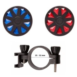 Eclairage DIAMANT Vélo 9 LED Haute Luminosité -Mon Univers Velo Magasin eclairage diamant velo 9 led haute luminosite 3