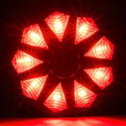 Eclairage DIAMANT Vélo 9 LED Haute Luminosité -Mon Univers Velo Magasin eclairage diamant velo 9 led haute luminosite 5