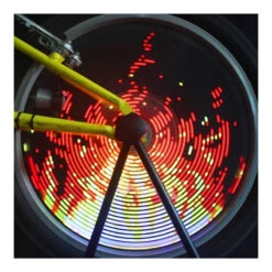 Eclairage Pour Roue De Vélo 96 LED - 220 Lumens -Mon Univers Velo Magasin eclairage pour roue de velo 96 led 220 lumens 3