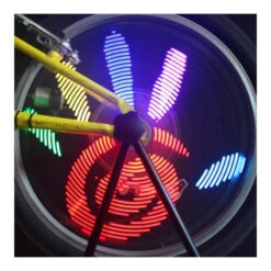 Eclairage Pour Roue De Vélo 96 LED - 220 Lumens -Mon Univers Velo Magasin eclairage pour roue de velo 96 led 220 lumens 4