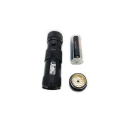 M-Wave Eclairage Pour Vélo Avant 8 LEDs Avec Laser -Mon Univers Velo Magasin eclairage pour velo avant 8 leds avec laser 2