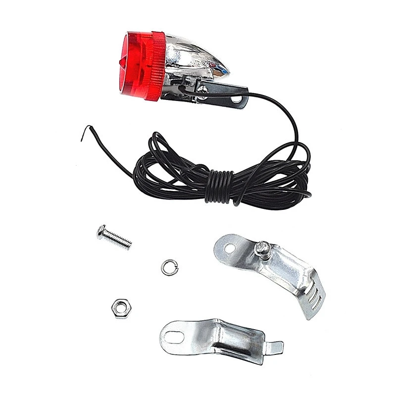 M-Wave Eclairage Vélo Arrière Sur Dynamo Avec Fixation Sur Hauban 2 M-Wave Eclairage Vélo Arrière Sur Dynamo Avec Fixation Sur Hauban – Image 2