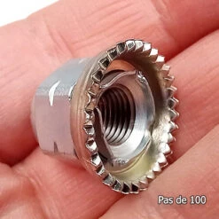 Ecrou De Serrage Cranté Pour Roue De Vélo ALGI -Mon Univers Velo Magasin ecrou de serrage crante pour roue de velo algi 3