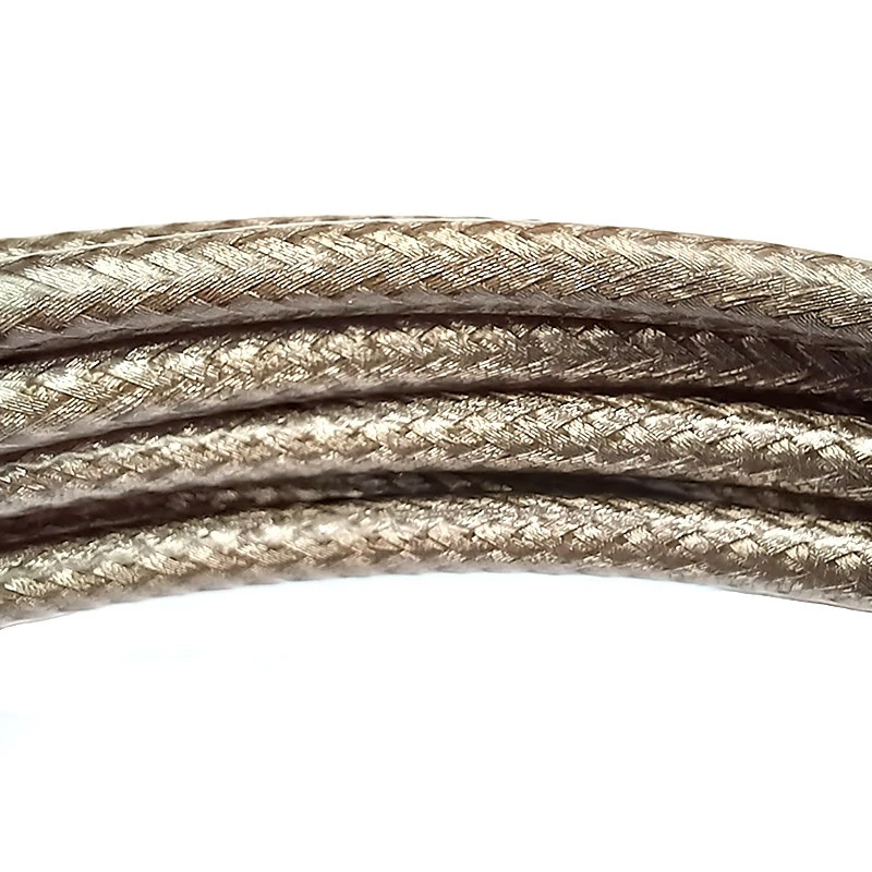 ELVEDES 10m Gaine De Frein Titanium Silver Tressee Avec Liner Diamètre 5,0mm 3 ELVEDES 10m Gaine De Frein Titanium Silver Tressee Avec Liner Diamètre 5,0mm – Image 3