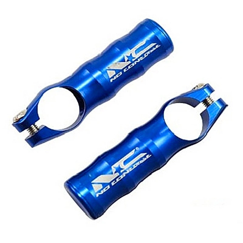 Embout De Cintre Aluminium CNC Bleu L.90 Mm 1 Embout De Cintre Aluminium CNC Bleu L.90 Mm