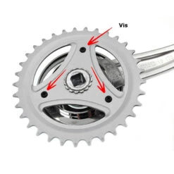 ARCADE Ensemble Manivelle 33 Dts, L170 Mm 6 ARCADE Ensemble Manivelle 33 Dts, L170 Mm -Mon Univers Velo Magasin ensemble manivelle 33 dts l170 mm 2