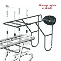 Extension Pour Porte Bagages Vélo Arrière Basil -Mon Univers Velo Magasin extension pour porte bagages velo arriere basil 3