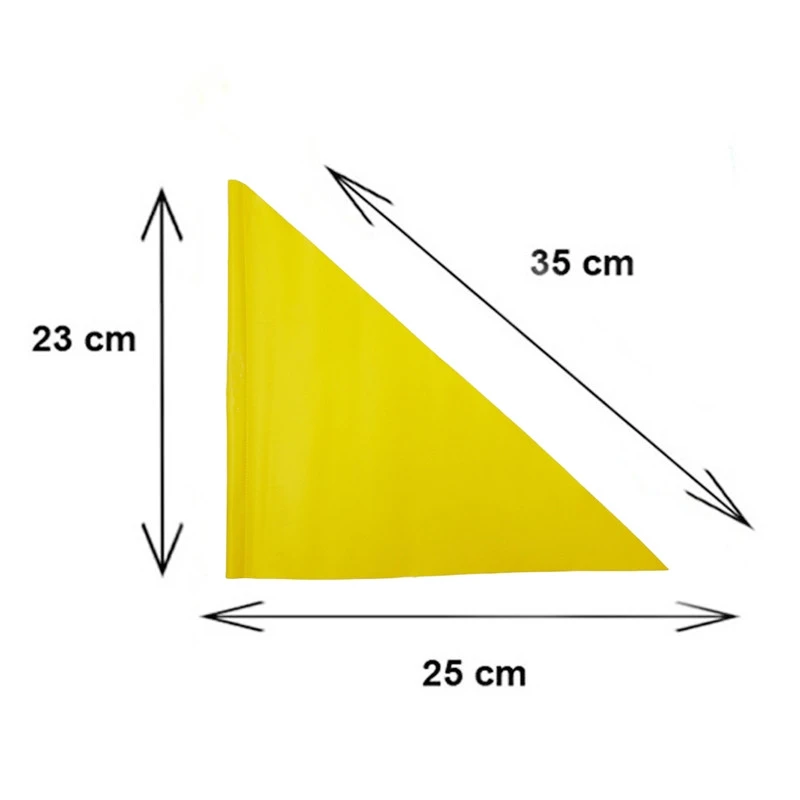 Fanion De Rechange Jaune Pour Drapeau Vélo 2 Fanion De Rechange Jaune Pour Drapeau Vélo – Image 2