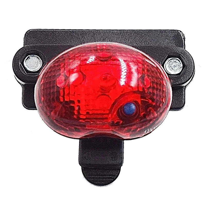 Point Feu Arrière à Piles à Fixer Sur Panier De Vélo 3 Point Feu Arrière à Piles à Fixer Sur Panier De Vélo – Image 3