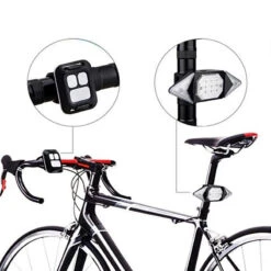 Feu Arrière Clignotant De Bicyclette Avec Télécommande Sans Fil -Mon Univers Velo Magasin feu arriere clignotant de bicyclette avec telecommande sans fil 2