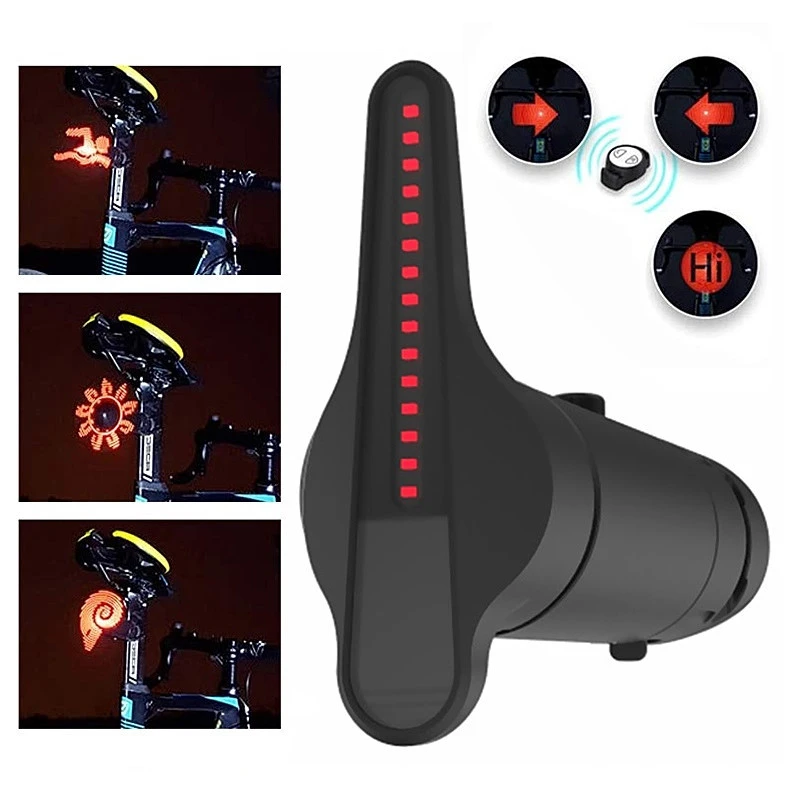 Feu Arrière De Vélo Intelligent à Friction Ventilé USB Et Bluetooth 3 Feu Arrière De Vélo Intelligent à Friction Ventilé USB Et Bluetooth – Image 3