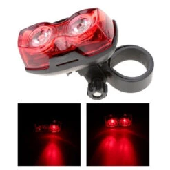 Messingschlager Feu Arrière Double Extra Lumineux 1W De Vélo