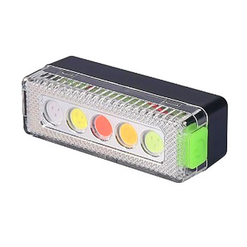 Feu Arrière Multicolore De Vélo à LED Rechargeable En USB 1 Feu Arrière Multicolore De Vélo à LED Rechargeable En USB