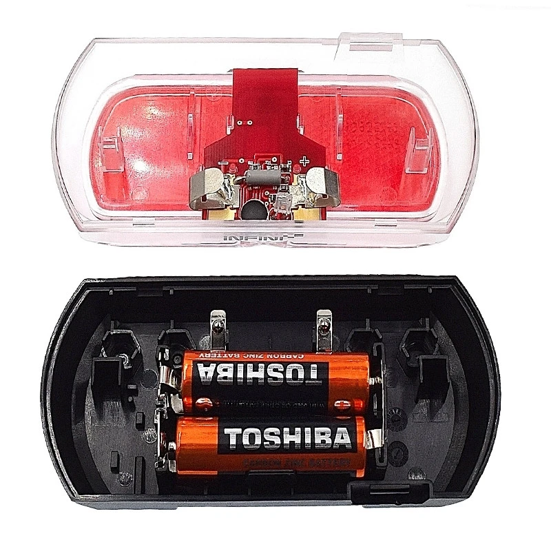 Infini Feu Arrière Porte-bagages Rouge LED 0,5 Watt 3 Infini Feu Arrière Porte-bagages Rouge LED 0,5 Watt – Image 3