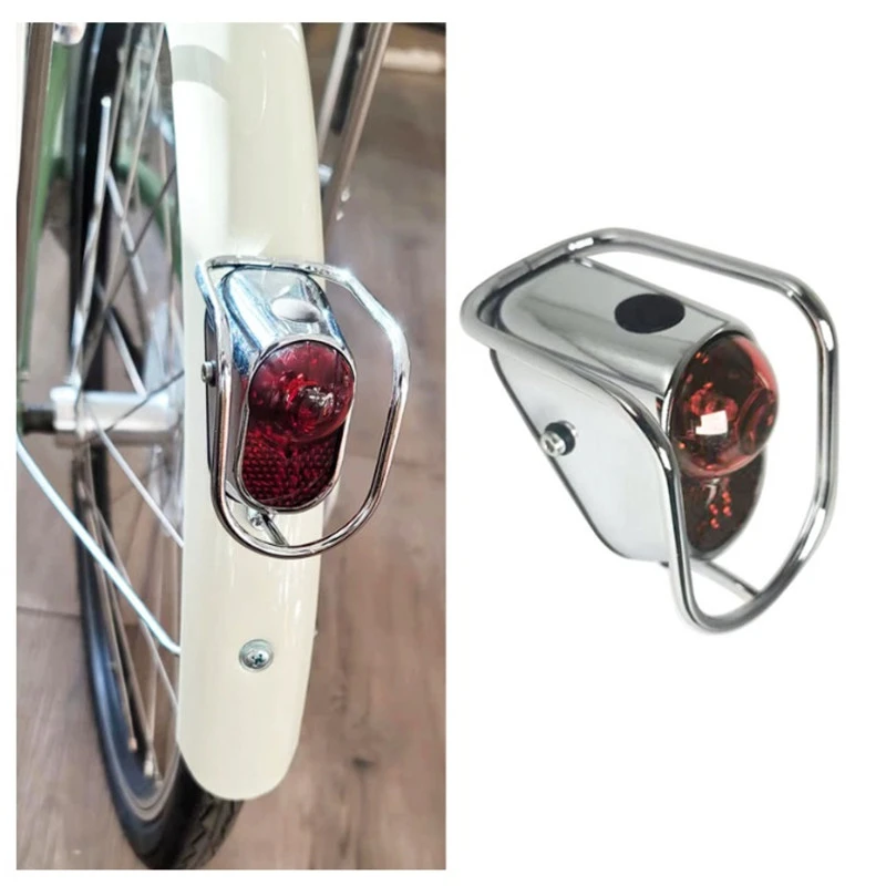 Feu Arrière Vintage Pour Vélo - éclairage Vélo Rétro 2 Feu Arrière Vintage Pour Vélo - éclairage Vélo Rétro – Image 2