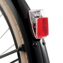 Feu De Vélo Arrière Sur Garde Boue à Pile -Mon Univers Velo Magasin feu de velo arriere sur garde boue a pile 2