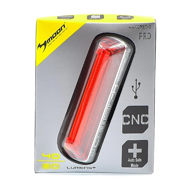 Feu Vélo Arrière Rechargeable USB Comet-X Pro Moon 2 Feu Vélo Arrière Rechargeable USB Comet-X Pro Moon – Image 2