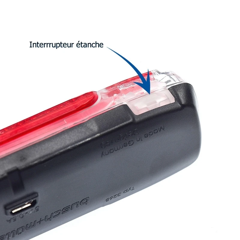 BUSCH & MULLER Feu Vélo Arrière Toplight 2 C Sur Porte-bagage Busch And Müller 4 BUSCH & MULLER Feu Vélo Arrière Toplight 2 C Sur Porte-bagage Busch And Müller – Image 4