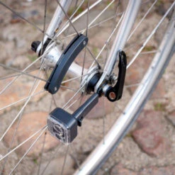 Feux Vélo Sans Piles Sur Moyeu 2 LEDs AMS Light Reelight -Mon Univers Velo Magasin feux velo sans piles sur moyeu 2 leds ams light reelight 4