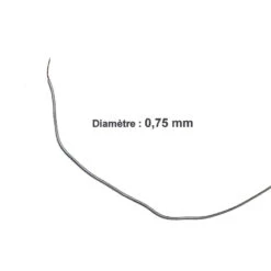 Fil électrique Gris Monobrin Pour électricité Sur Vélo - Au Mètre -Mon Univers Velo Magasin fil electrique gris monobrin pour electricite sur velo au metre 1