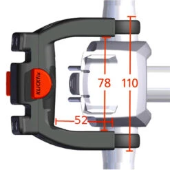 Fixation à Sécurité Sur Guidon De Vélo électrique - KlickFix -Mon Univers Velo Magasin fixation a securite sur guidon de velo electrique klickfix 2