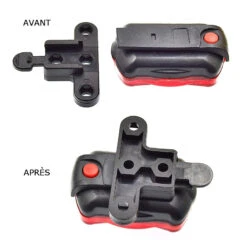 Fixation Feu Arrière Sur Porte Bagage -Mon Univers Velo Magasin fixation feu arriere sur porte bagage 3