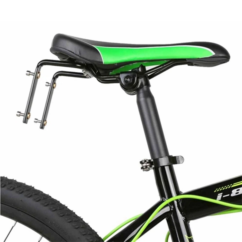 Fixation Pour 2 Porte Bidons Derrière La Selle Du Vélo 1 Fixation Pour 2 Porte Bidons Derrière La Selle Du Vélo