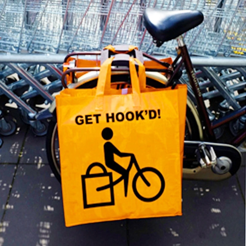 Fixation Pour Sac De Course Sur Vélo Hook'd 2 Fixation Pour Sac De Course Sur Vélo Hook'd – Image 2