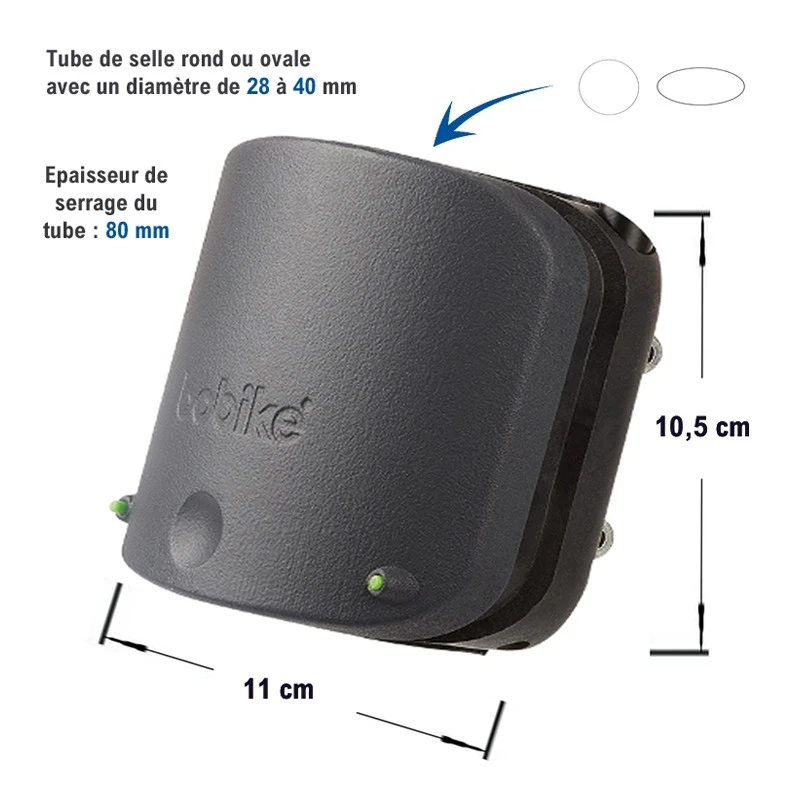 Fixation Tube De Selle Vélo Pour Siège Enfant Bobike Go 2 Fixation Tube De Selle Vélo Pour Siège Enfant Bobike Go – Image 2