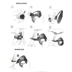 Fixation Universelle BBB Cablefix BBL-92 Pour Antivols Vélo 8 Fixation Universelle BBB Cablefix BBL-92 Pour Antivols Vélo -Mon Univers Velo Magasin fixation universelle bbb cablefix bbl 92 pour antivols 2