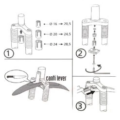 Garde Boue VTT 24/26" - Compatible Fourche Télescopique -Mon Univers Velo Magasin garde boue vtt 24 26 compatible fourche telescopique 3