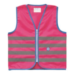 Gilet De Sécurité Enfant à Vélo Haute Visibilité Rose Wowow