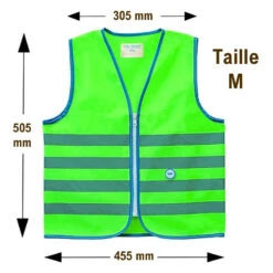 Gilet De Sécurité Enfant à Vélo Haute Visibilité Vert Wowow 9 Gilet De Sécurité Enfant à Vélo Haute Visibilité Vert Wowow -Mon Univers Velo Magasin gilet de securite enfant a velo haute visibilite vert wowow 3