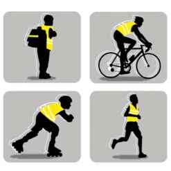 Gilet Réfléchissant De Sécurité à Vélo -Mon Univers Velo Magasin gilet reflechissant de securite a velo 4