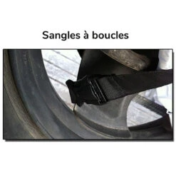 Housse De Protection Camouflage/noir Pour Vélo Et Moto -Mon Univers Velo Magasin housse de protection camouflage noir pour velo et moto 2