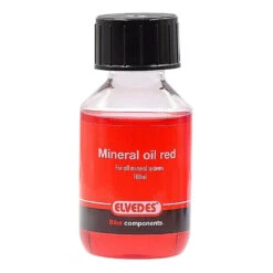 Huile Minérale Elvedes Pour Système Hydraulique 100 Ml Rouge