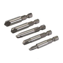 Silverline Jeu De 5 Extracteurs De Vis Endommagées