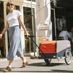 Kit Charrette Manuelle Pour Remorque Vélo Cargo Croozer 9 Kit Charrette Manuelle Pour Remorque Vélo Cargo Croozer -Mon Univers Velo Magasin kit charrette manuelle pour remorque velo cargo croozer 4