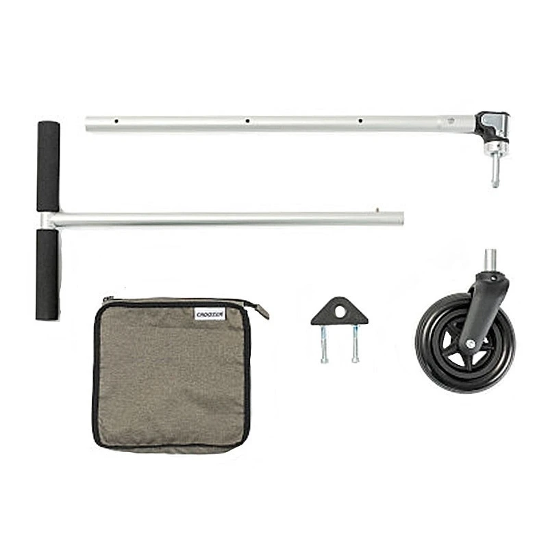 Kit Charrette Manuelle Pour Remorque Vélo Cargo Croozer 1 Kit Charrette Manuelle Pour Remorque Vélo Cargo Croozer